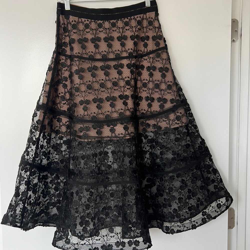 Alexis black skirt